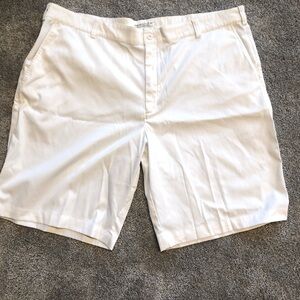 Combo Deal! White Nike golf shorts AND tan Under Armour golf shorts! LIKE NEW!